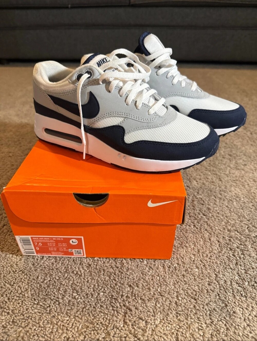NIKE AIRAX 1 NAVY BLUE